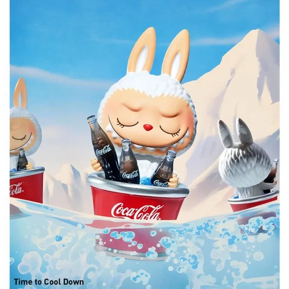 Pop Mart The Monsters Coca-Cola Series Figurine Time to Cool Down - Picture 2 of 16